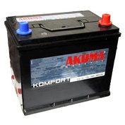 autobaterie  75 Ah/12V, AKUMA Komfort, 640 A EN